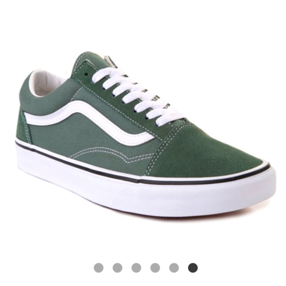 Vans Old Skool Skate Shoe - Duck Green - Mens Size 13